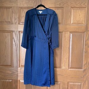 Prologue Navy Blue Midi Dress XXL
